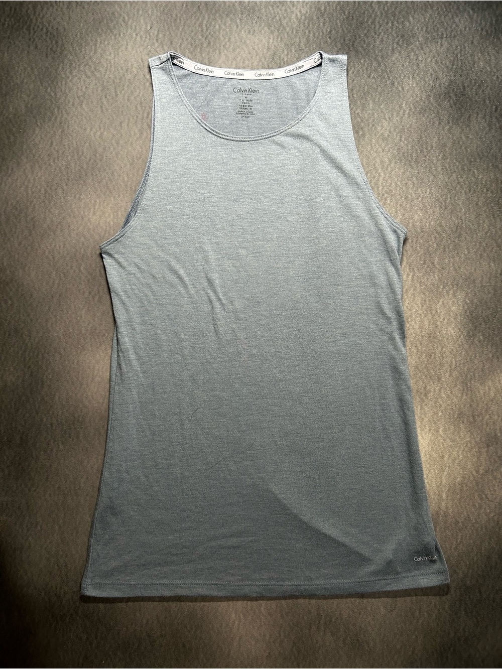 Calvin Klein Blue Grey Tank Medium